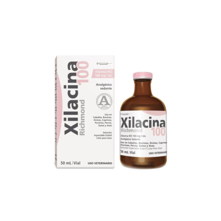 Xilacina 100 10g sedante analgésico relajante muscular