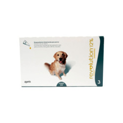 Zoetis Revolution 12% pipeta antiparasitaria para perros 20.1-40 kg