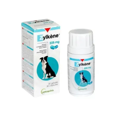 Zylkene 225mg suplemento calmante natural para perros y gatos