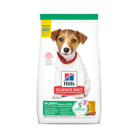 Hills Science Diet Canine Puppy Healthy Development Small Bite alimento seco para cachorros pequeños