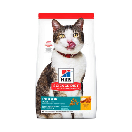 HILLS SD FELINE INDOOR ADULT 11+ 3.5 LB (1.6 K) | Maskotas.pe