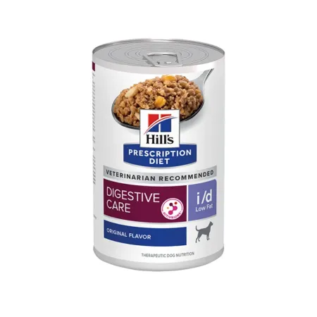 HILLS PD CANINE I/D LOW FAT 13 OZ (LATA 369 G) | Maskotas.pe