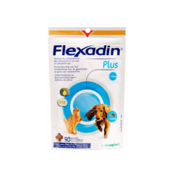 VETOQUINOL FLEXADIN PLUS 90 UNIDADES MENOR A 10KG | Maskotas.pe