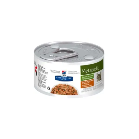 HILLS PD FELINE METABOLIC VG&CKN (STEW) 2.9 OZ (82.2 G) | Maskotas.pe