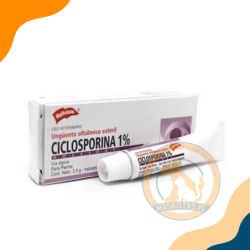 CICLOSPORINA 1% UNGÜENTO TUBO X 3.5 GR