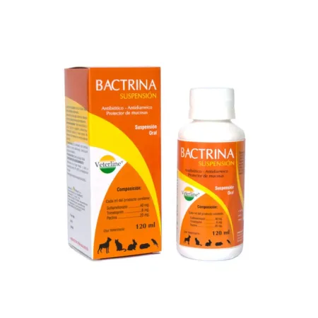 VETERLINE BACTRINA SUSPENSIÓN ORAL 120 ML | Maskotas.pe