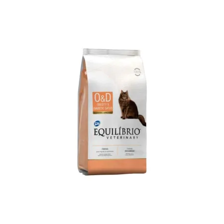 EQUILIBRIO EQUILIBRIO VETERINARY CAT OBESITY & DIABETIC - OD 2 KG | Maskotas.pe