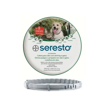 ELANCO SERESTO COLLAR PERROS PEQUEÑOS Y GATOS - MENORES A 8 KG | Maskotas.pe