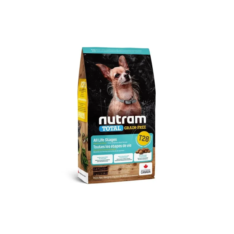 NUTRAM T28 NUTRAM TOTAL GRAIN-FREE SALMON & TROUT SMALL 2 KG | Maskotas.pe