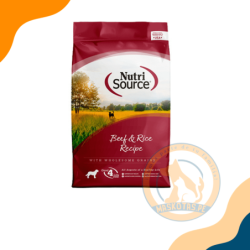 NUTRISOURCE BEEF & RICE RECIPE 6.80 KG