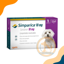 SIMPARICA X 1TAB (2.5 A 5 KG)