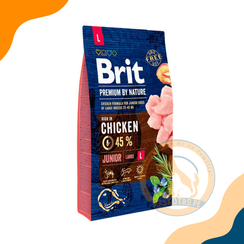 BRIT PREMIUM BY NATURE JUNIOR LARGE 15 KG.