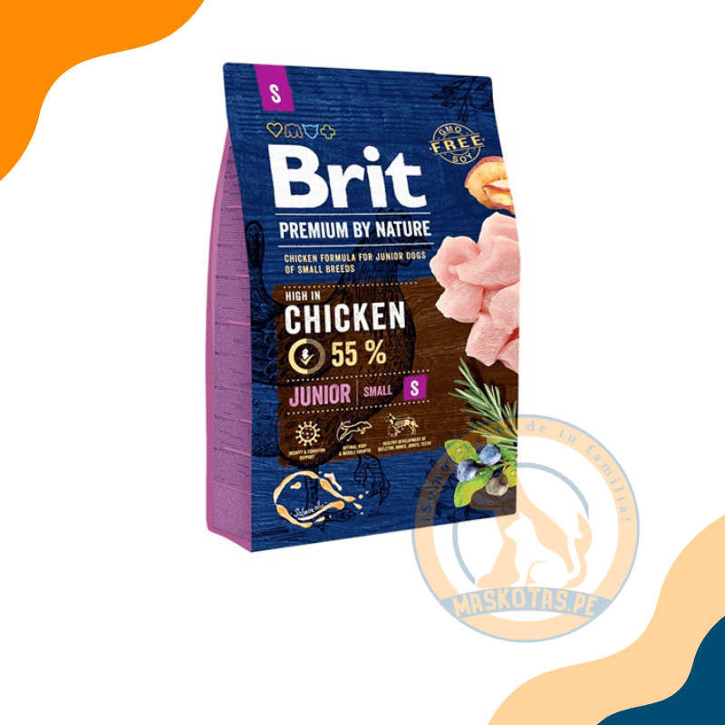 BRIT PREMIUM BY NATURE JUNIOR SMALL 3 KG