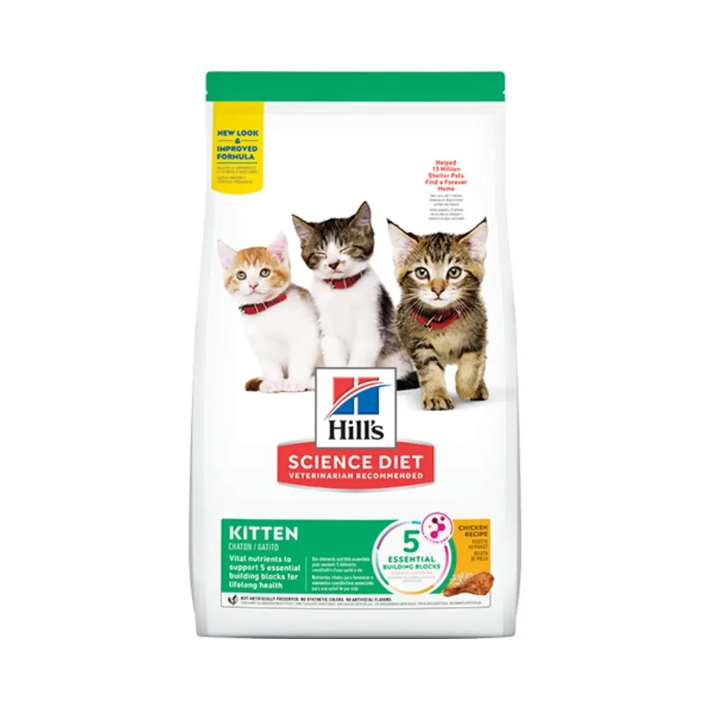 Hills Science Diet Feline Kitten Ocean Fish alimento seco para gatitos