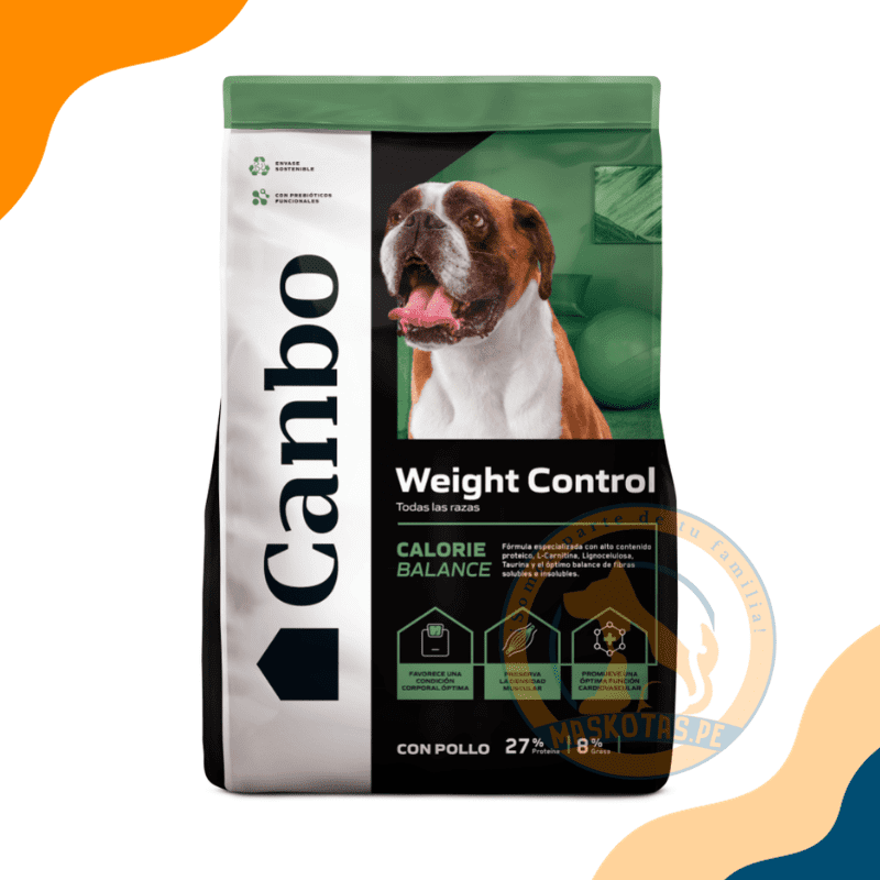 CANBO DOG WEIGHT CONTROL CON POLLO T.RZ AD 15KG