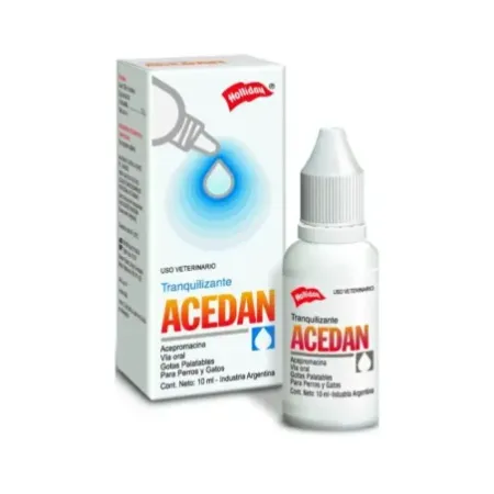 Acedan sedante y tranquilizante inyectable para perros y gatos