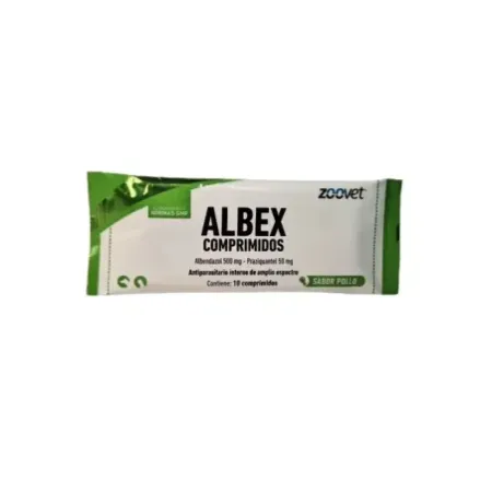 Albex antiparasitario de amplio espectro para uso veterinario