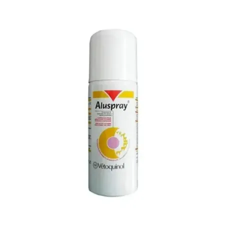 Aluspray cicatrizante protector con aluminio micronizado para animales