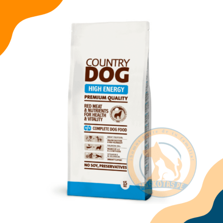 COUNTRY DOG HIGH ENERGY 15.0 KG