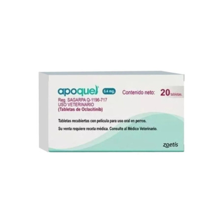 Apoquel 5.4mg tabletas para dermatitis alérgica en perros