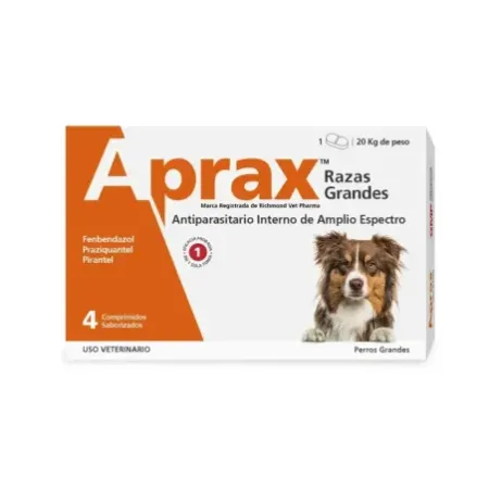 Aprax antiparasitario comprimidos para perros