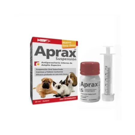 Aprax antiparasitario suspensión oral para perros