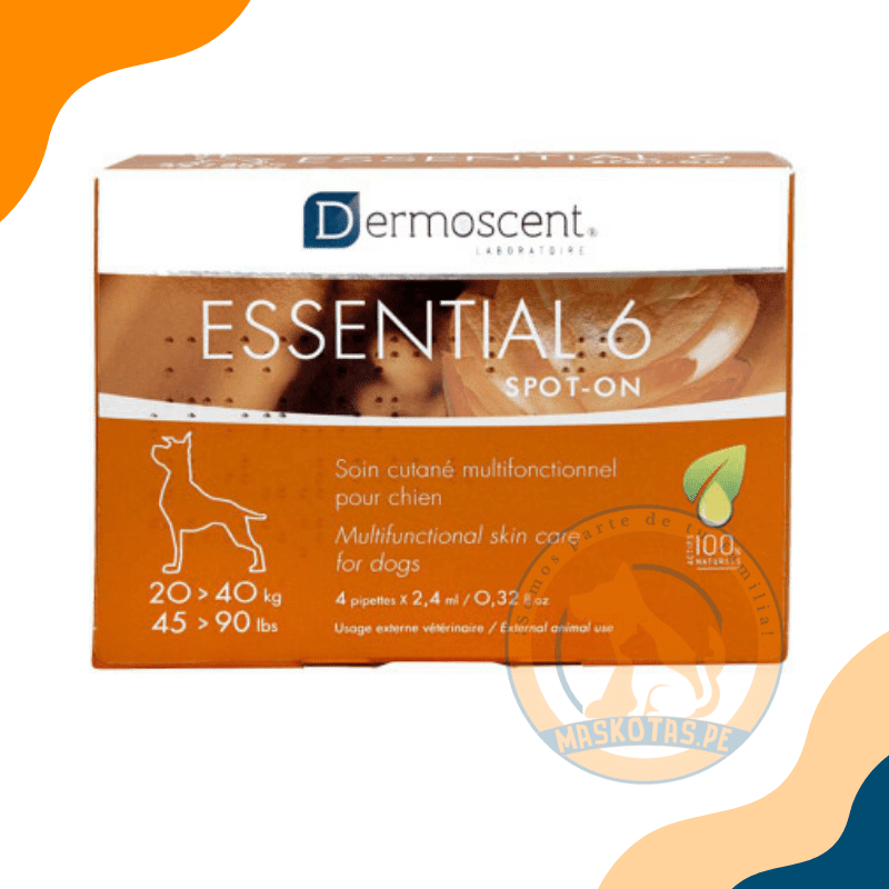 ESSENTIAL 60 SPOT-ON PARA PERROS 20-40KG 4 PIPETAS X 2.4ML