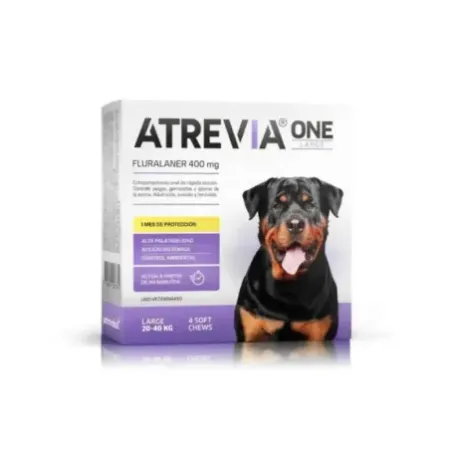 Atrevia One Large antiparasitario masticable para perros 20-40kg