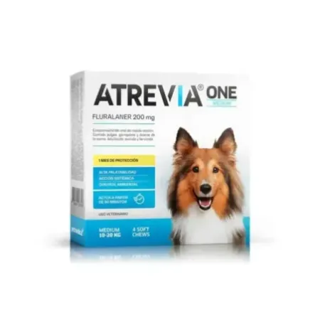 Atrevia One Medium antiparasitario masticable para perros 10-20kg