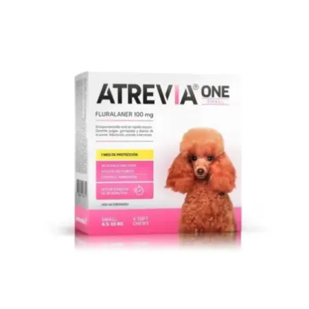 Atrevia One Small antiparasitario masticable para perros 4.5-10kg