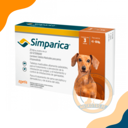 SIMPARICA X 3TAB (5 A 10 KG)