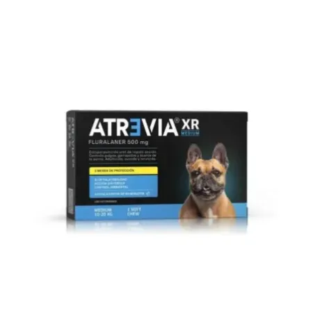 Atrevia XR Medium antiparasitario masticable acción prolongada para perros 10-20kg