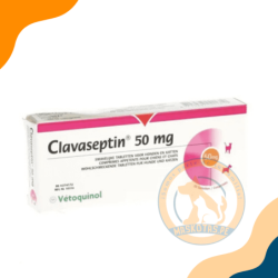 CLAVASEPTIN 50 MG BLISTER X 10 COMP