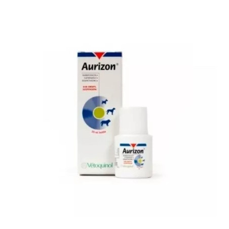 Aurizon gotas óticas para otitis en perros