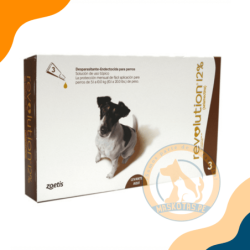 ZOETIS REVOLUTION 12% PARA PERRITOS DE 5.1 A 10 KG 03 PIPETAS