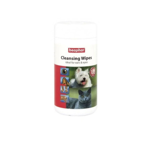 Beaphar Cleaning Wipes toallitas limpiadoras para perros y gatos