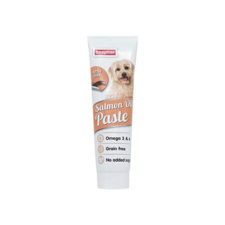 Beaphar Salmon Oil Paste aceite de salmón para piel y pelaje de perros