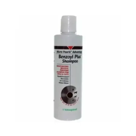 Benzoyl Plus champú medicado con peróxido de benzoilo para perros