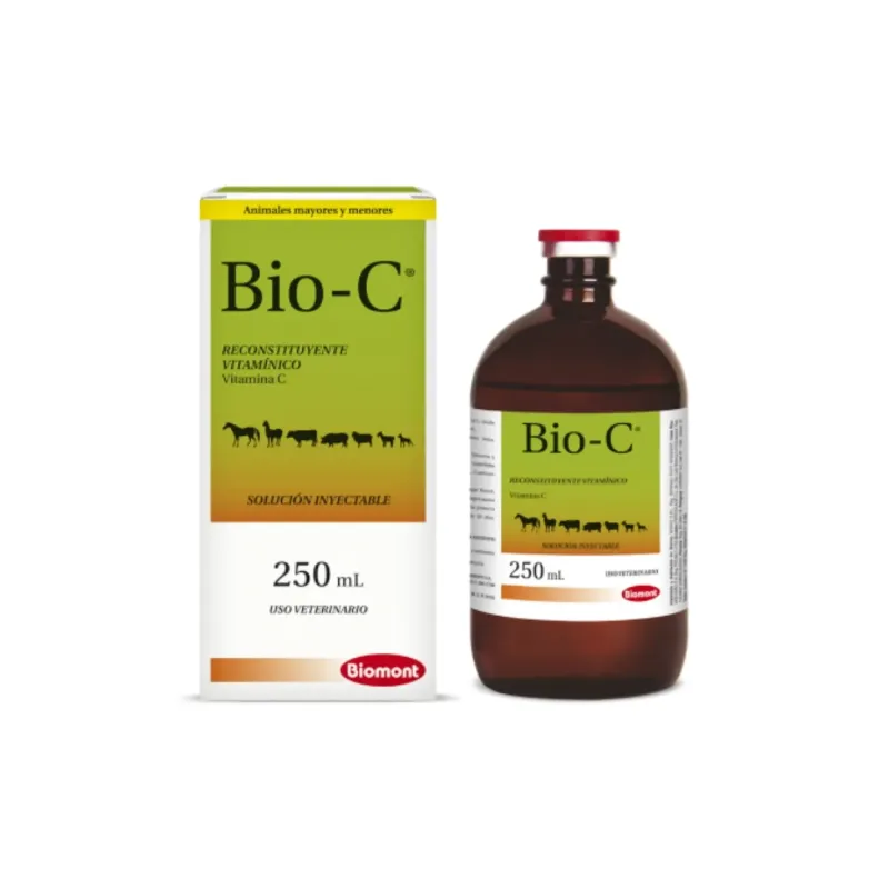 Bio C suplemento de vitamina C inyectable u oral