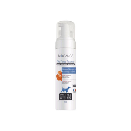 Biogance No Rinse Foamer espuma de limpieza en seco para perros