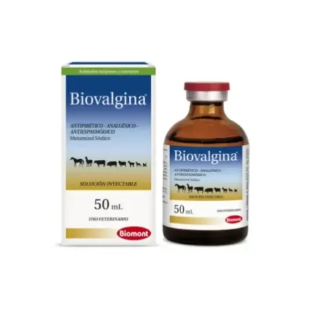Biovalgin analgésico y antipirético inyectable