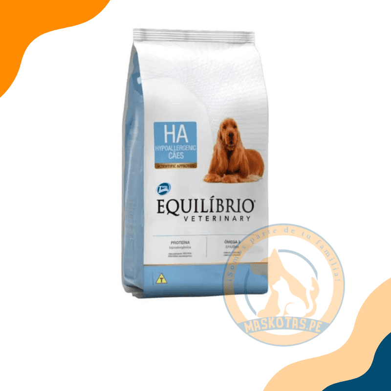 EQUILIBRIO VETERINARY DOG HIPOALLERGENIC - HA 7.50 KG