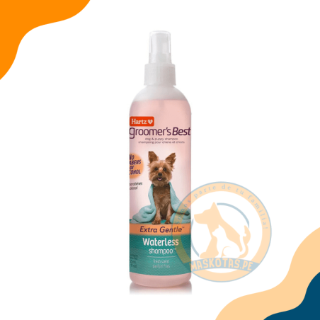 GROOMERS BEST WATERLESS DOG SHAMPOO - SHAMPOO BAÑO SECO PARA PERROS