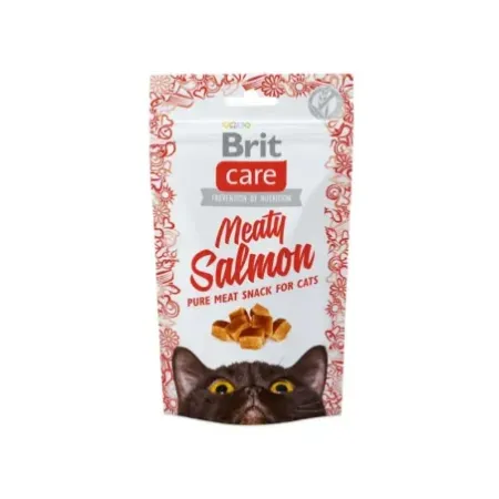 Brit Care Cat Snack Meaty Salmon bocadillos para gatos
