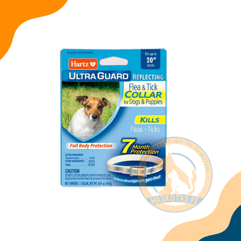 HARTZ ULTRAGUARD COLLAR REFLECTIVE FOR DOGS