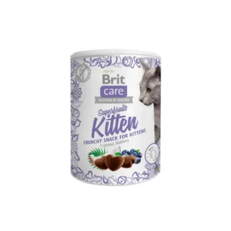 Brit Care Cat Snack Superfruits Kitten bocadillos para gatitos con súperfrutas