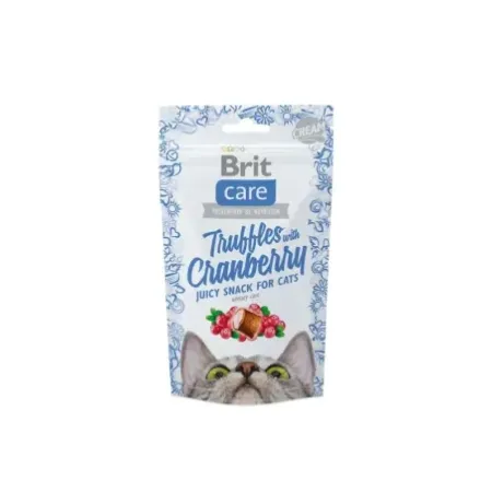 Brit Care Cat Snack Truffles Cranberry bocadillos con sabor a arándano para gatos