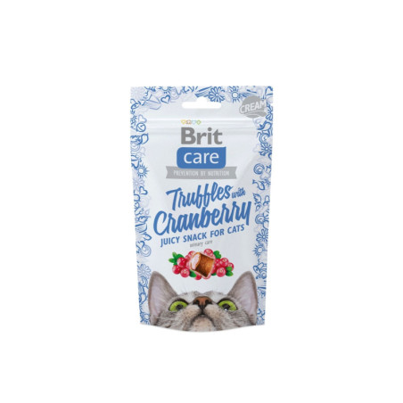 Brit Care Cat Snack Truffles Cranberry bocadillos con sabor a arándano para gatos