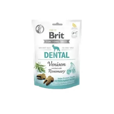 Brit Care Dog Functional Snack Dental Venison bocadillos dentales para perros