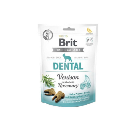 Brit Care Dog Functional Snack Dental Venison bocadillos dentales para perros